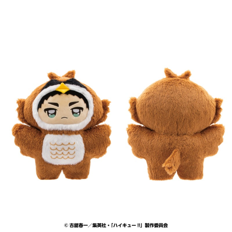 Ensky Choi Deka Chimikemo Mascot Haikyuu!! Keiji Akaashi Plush Doll JAPAN