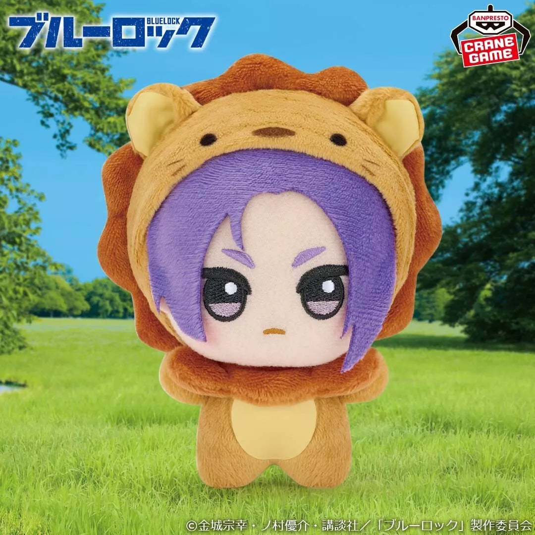 Banpresto Blue Lock Chibigurumi Animal Costume Ver. Vol.2 Reo Mikage Plush Doll