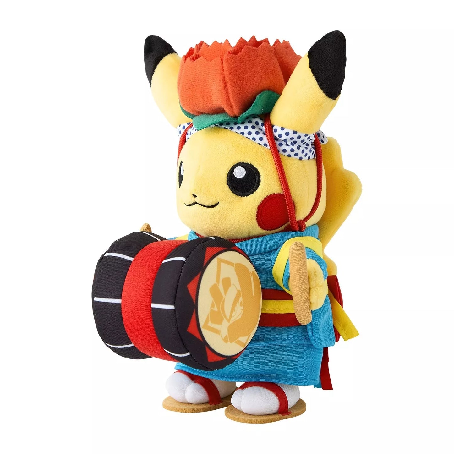 Pokemon Center Original Sansa Dance Pikachu Plush Doll JAPAN OFFICIAL