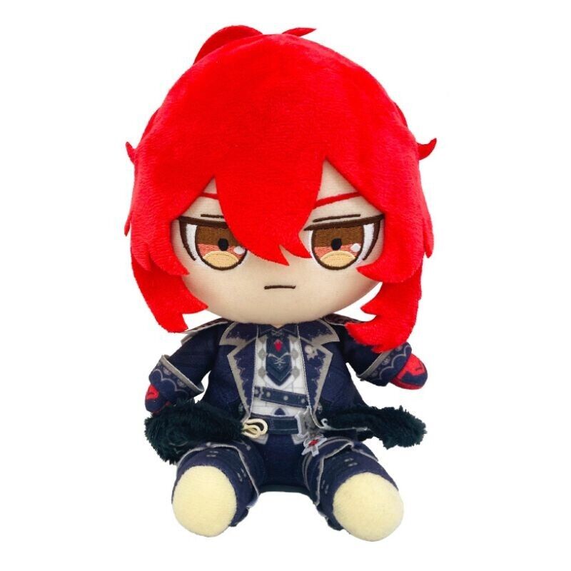 Genshin Impact Osuwari Plush Doll Diluc GiGO limited JAPAN OFFICIAL