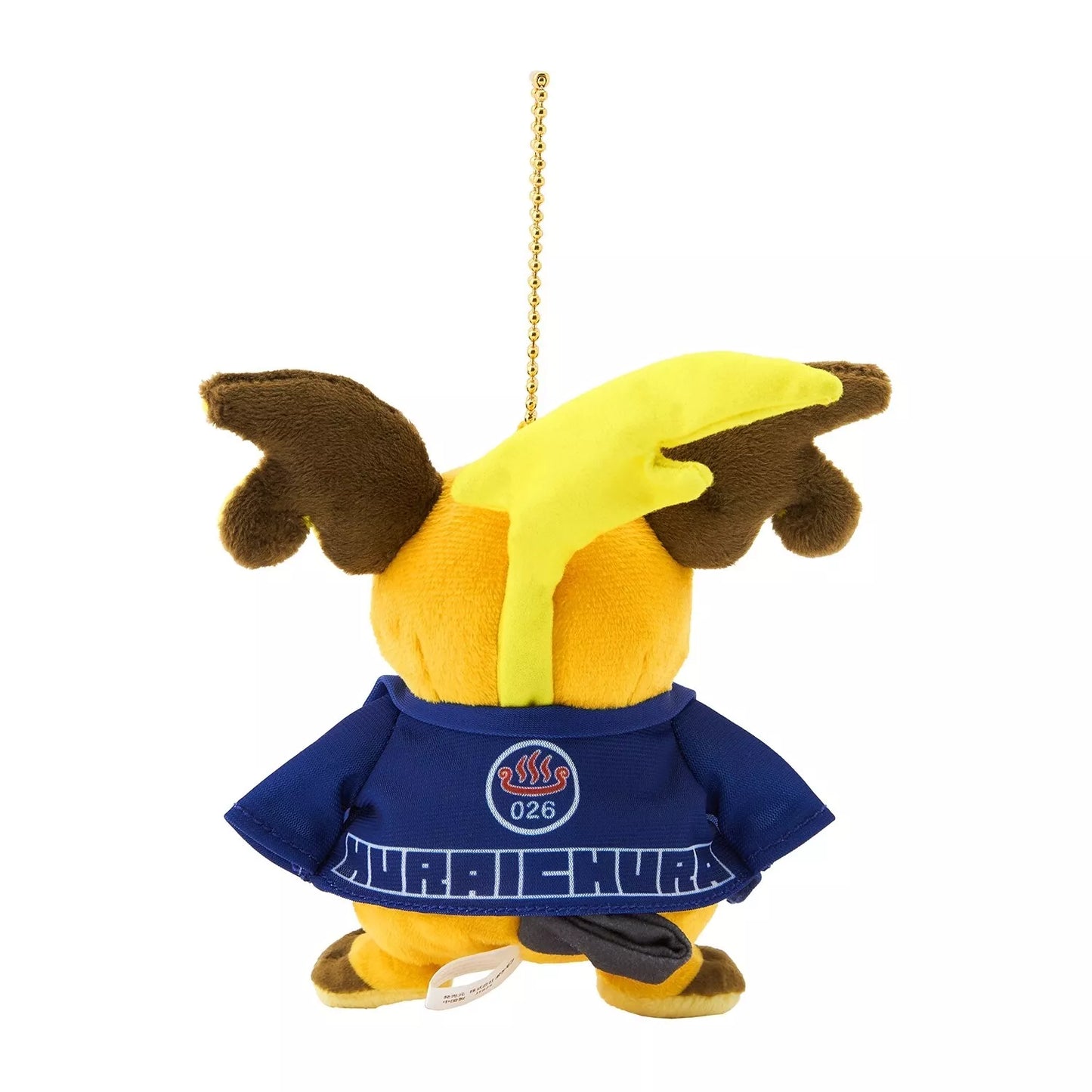 Pokemon Center Original Pokemon Sento Plush Keychain Raichu JAPAN OFFICIAL