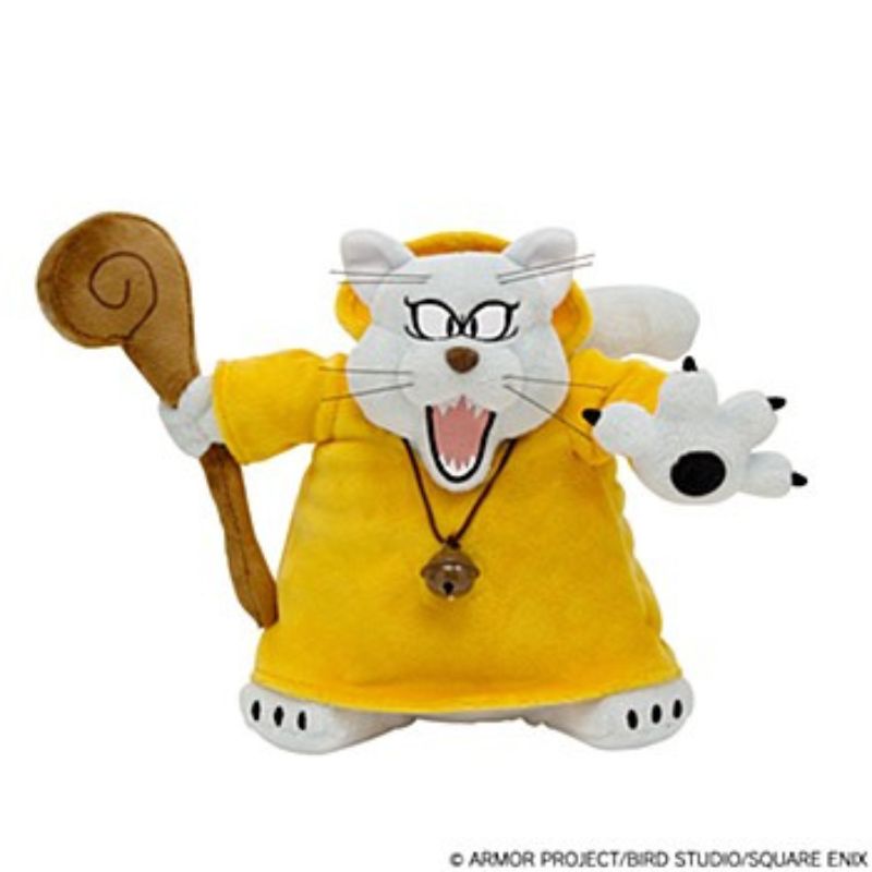 Square Enix Dragon Quest Smile Slime Monster Plush Meowgician JAPAN OFFICIAL