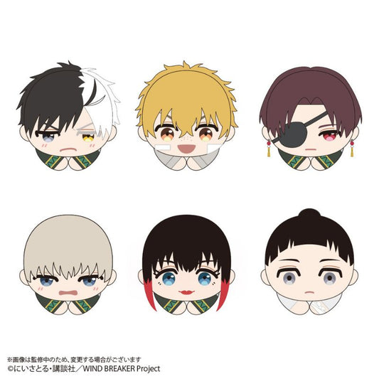 WIND BREAKER Hugchara Collection 3 6Pack BOX Plush JAPAN OFFICIAL