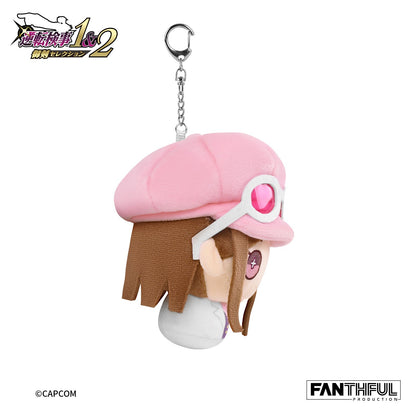 FANTHFUL Ace Attorney Investigations Ema Skye Plush Keychain JAPAN OFFICIAL