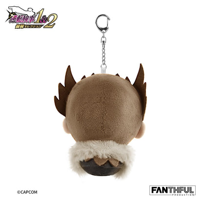 FANTHFUL Ace Attorney Investigations Shi-Long Lang Plush Keychain JAPAN OFFICIAL
