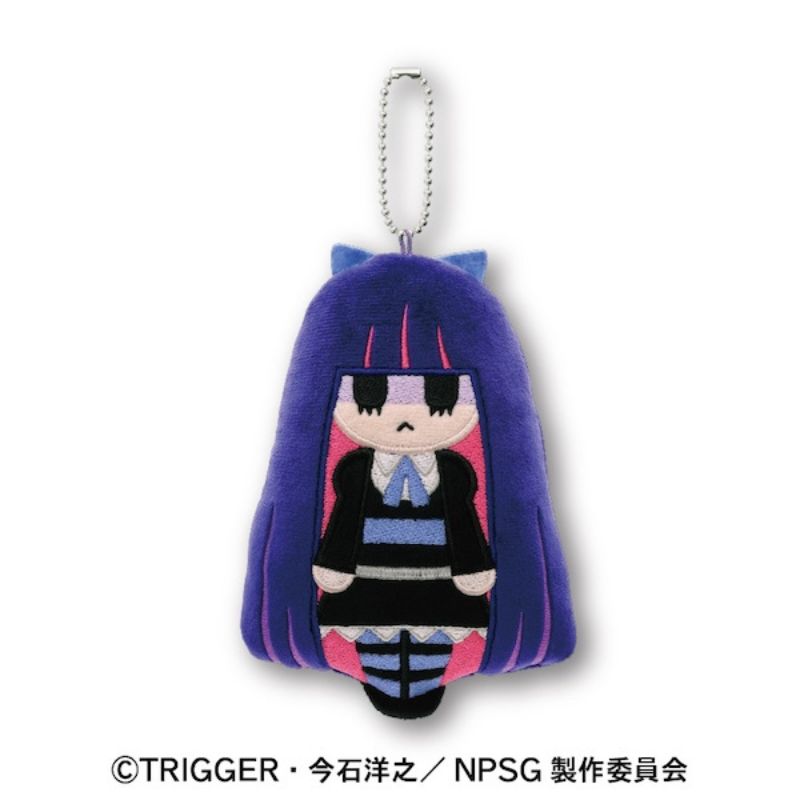 Ensky New Panty & Stocking with Garterbelt Stocking Flat Plush Mascot JAPAN