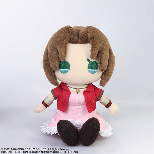 Square Enix Final Fantasy VII Remake Aerith Gainsborough Plush Doll JAPAN