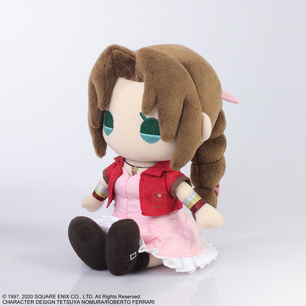 Square Enix Final Fantasy VII Remake Aerith Gainsborough Plush Doll JAPAN