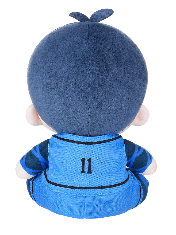 GoodSmile Moment HUGGY DOLL BLUE LOCK Yoichi Isagi Plush JAPAN OFFICIAL