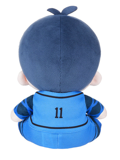 GoodSmile Moment HUGGY DOLL BLUE LOCK Yoichi Isagi Plush JAPAN OFFICIAL