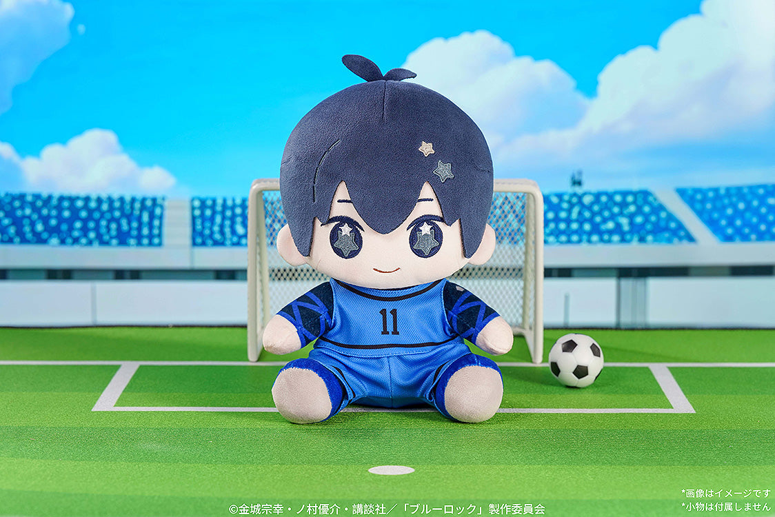 GoodSmile Moment HUGGY DOLL BLUE LOCK Yoichi Isagi Plush JAPAN OFFICIAL