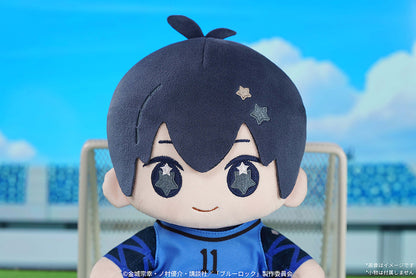 GoodSmile Moment HUGGY DOLL BLUE LOCK Yoichi Isagi Plush JAPAN OFFICIAL