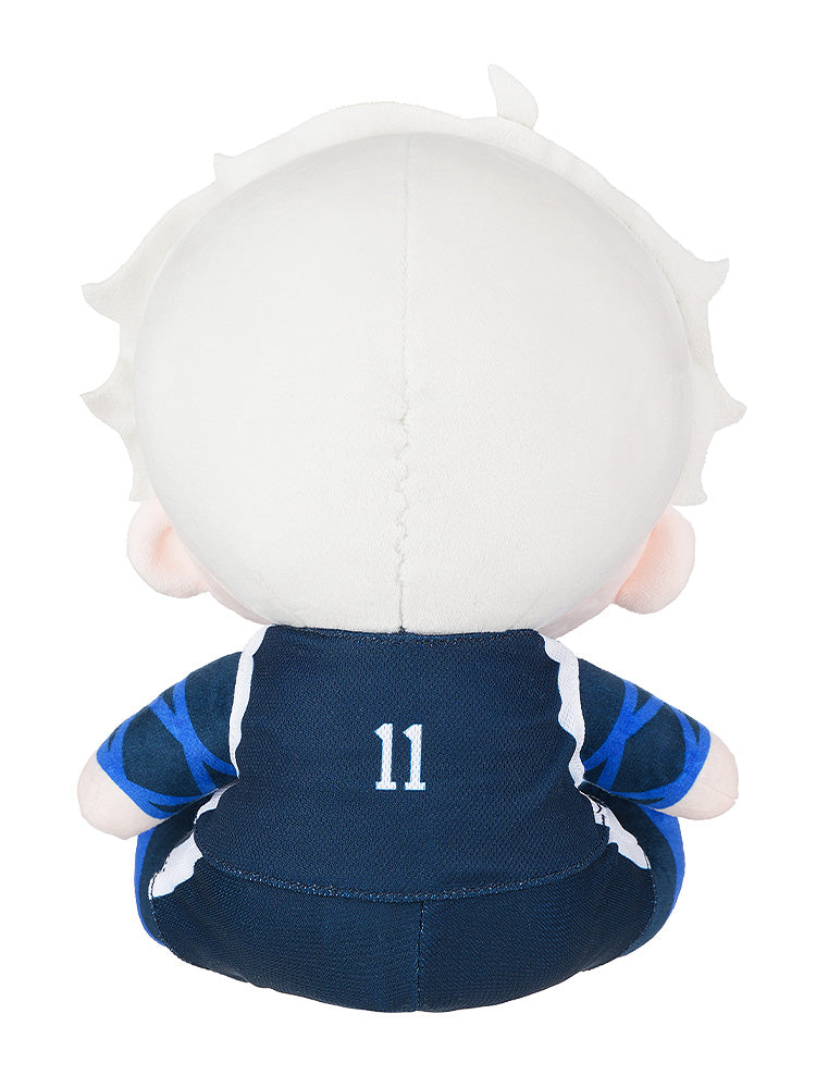 GoodSmile Moment HUGGY DOLL BLUE LOCK Seishirou Nagi Plush JAPAN OFFICIAL
