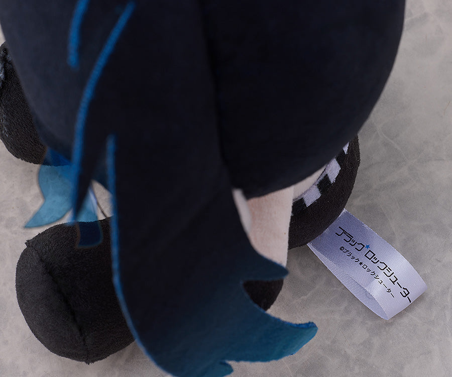 Solarain Black Rock Shooter Punipuni Plush Doll JAPAN OFFICIAL