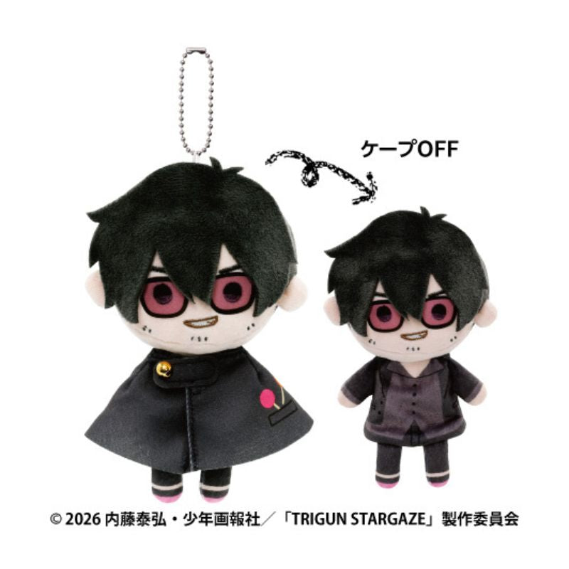 Ensky TeruteReel Mascot Trigun Stampede Nicholas D. Wolfwood Plush JAPAN