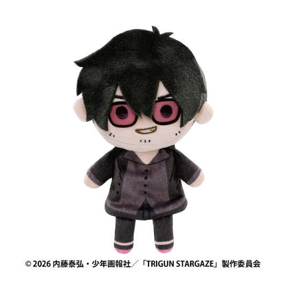 Ensky TeruteReel Mascot Trigun Stampede Nicholas D. Wolfwood Plush JAPAN