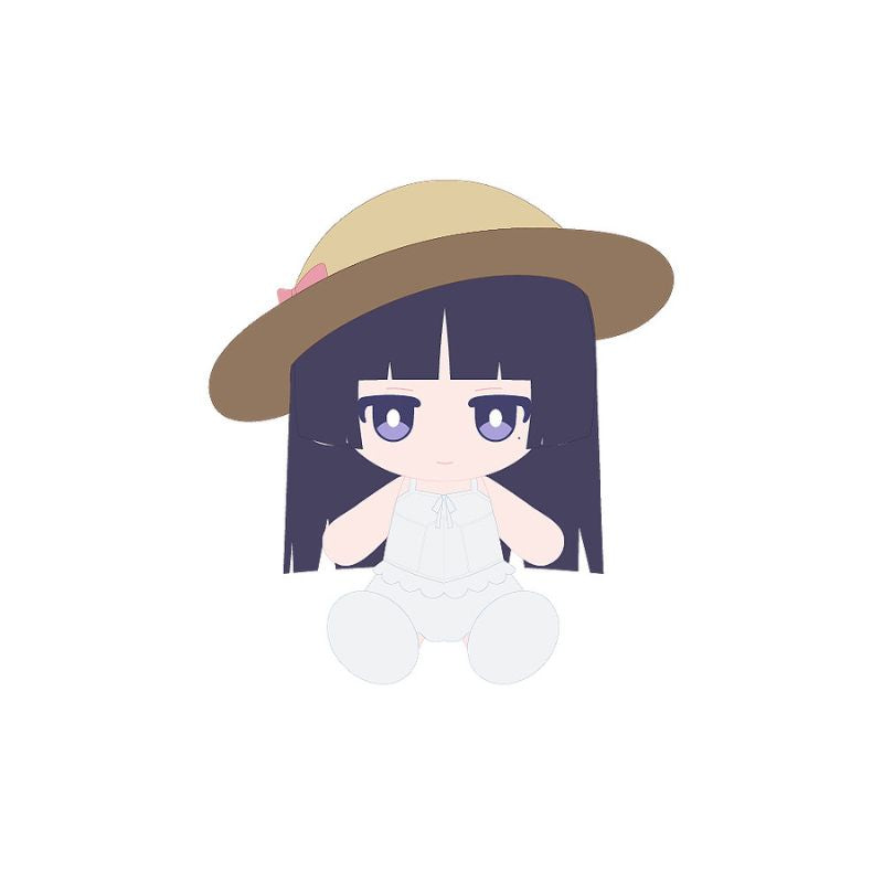 Solarain Oreimo 2 Kuroneko Shironeko Ver. Punipuni Plush Doll JAPAN OFFICIAL