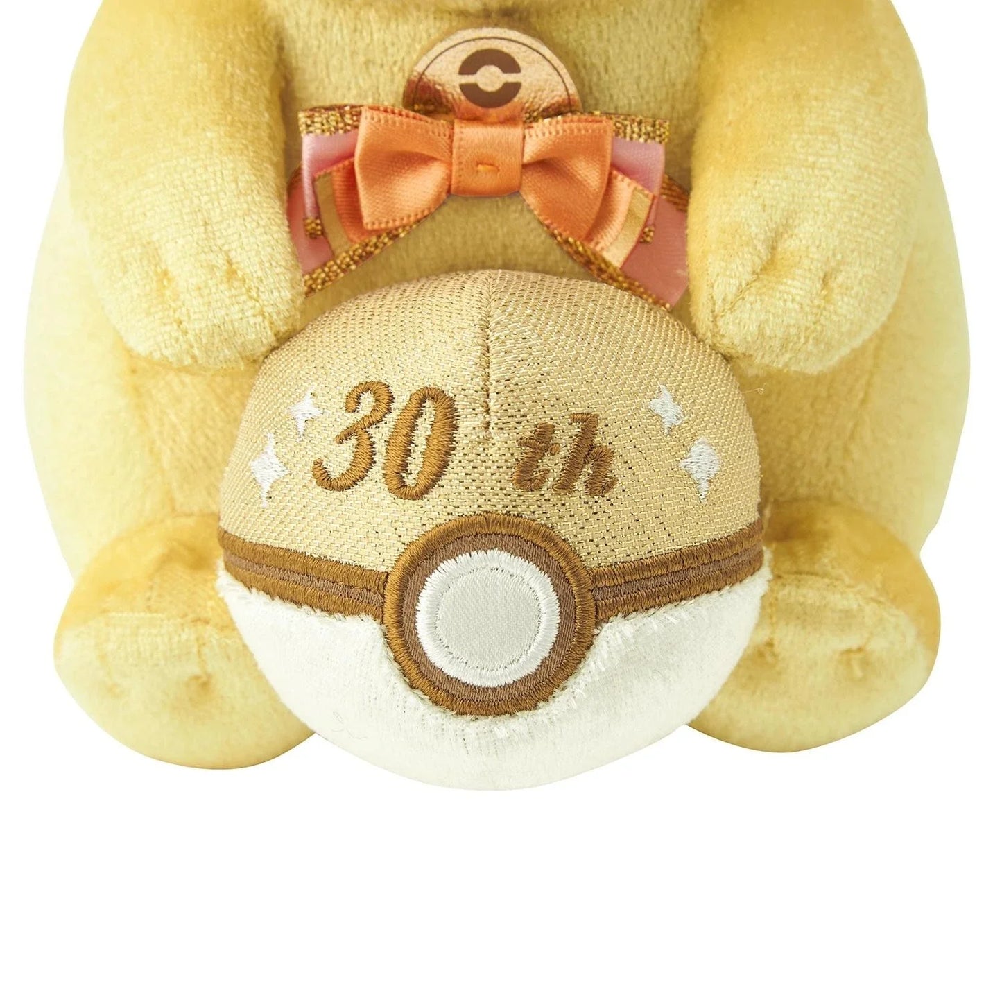 Pokemon Center Original 30th Anniversary Pika Pika! Pikachu Plush Doll JAPAN