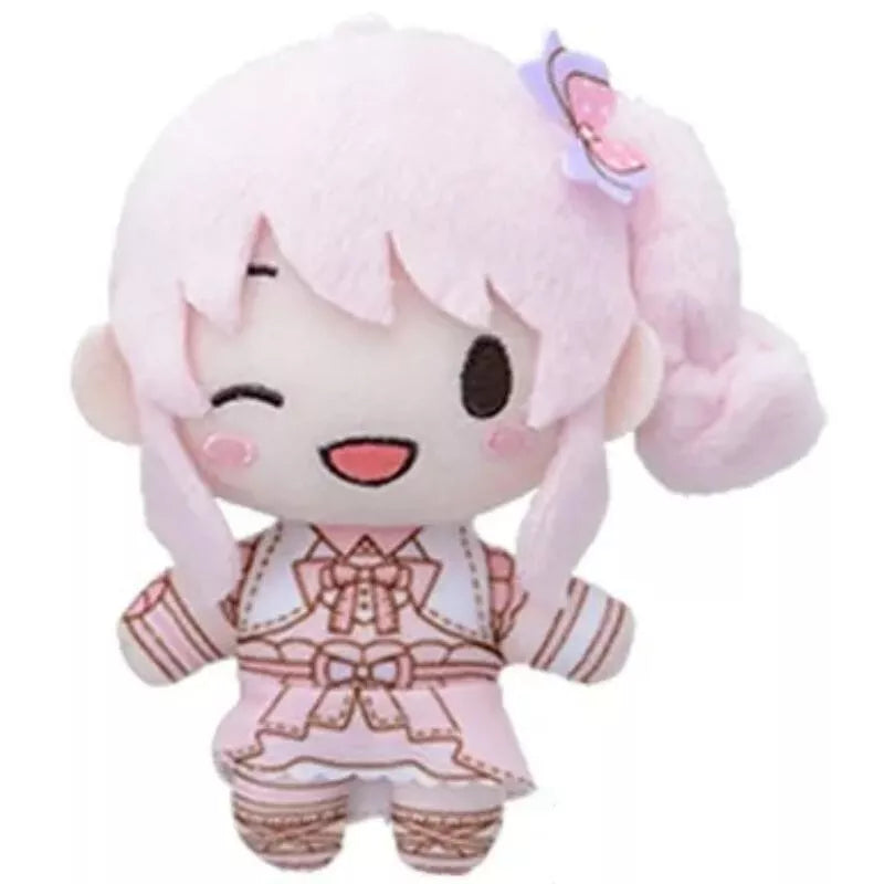 SEGA Project Sekai x Sanrio Fuwapuchi Mizuki Akiyama Mascot Plush Doll JAPAN