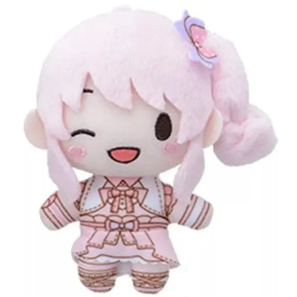 SEGA Project Sekai x Sanrio Fuwapuchi Mizuki Akiyama Mascot Plush Doll JAPAN