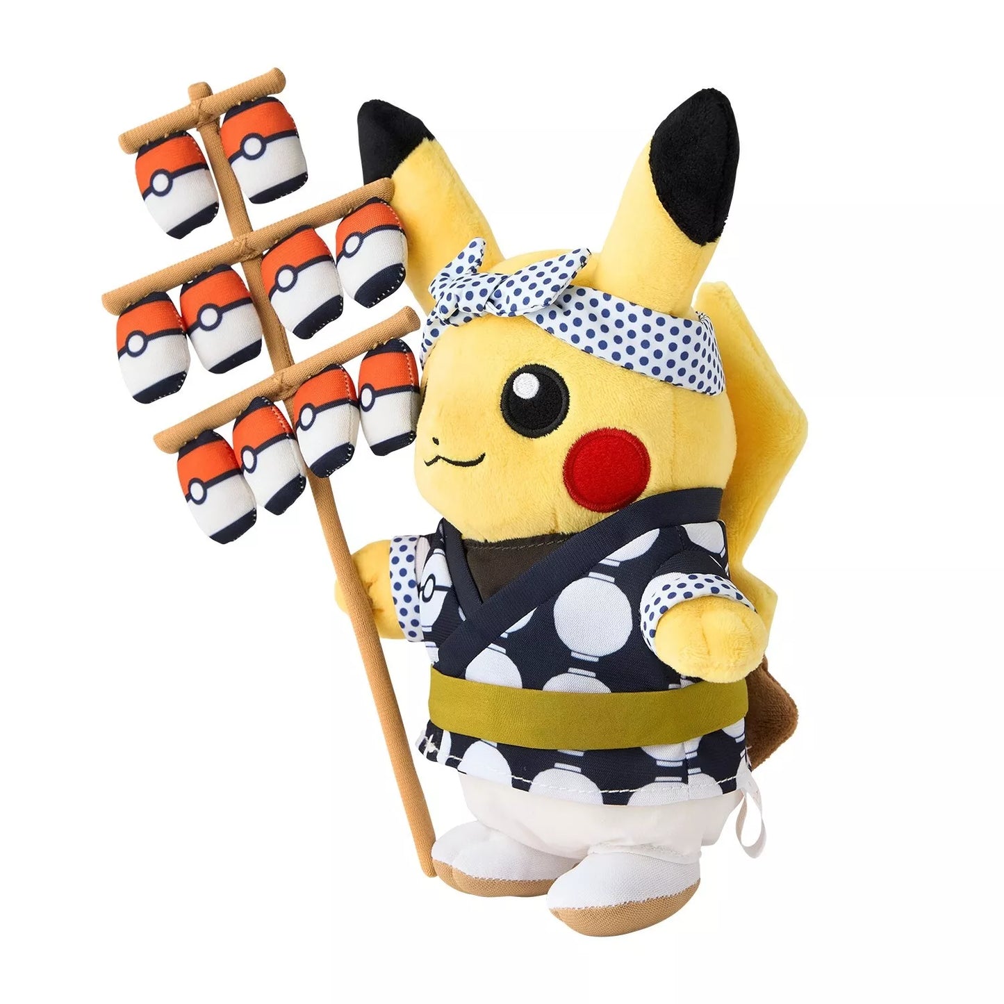 Pokemon Center Original Kanto Festival Pikachu Plush Doll JAPAN OFFICIAL