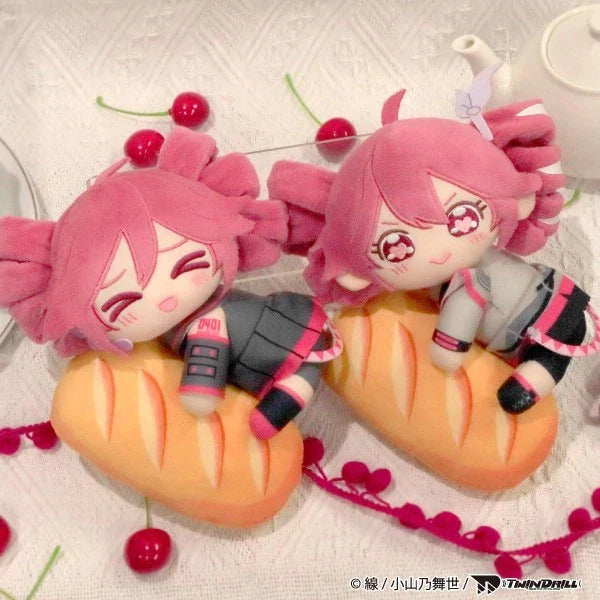 Fukuya French Bread Kasane Teto 2 set Plush Doll JAPAN OFFICIAL