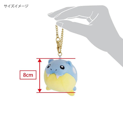 Pokemon All Star Collection Spheal Plush Keychain JAPAN OFFICIAL