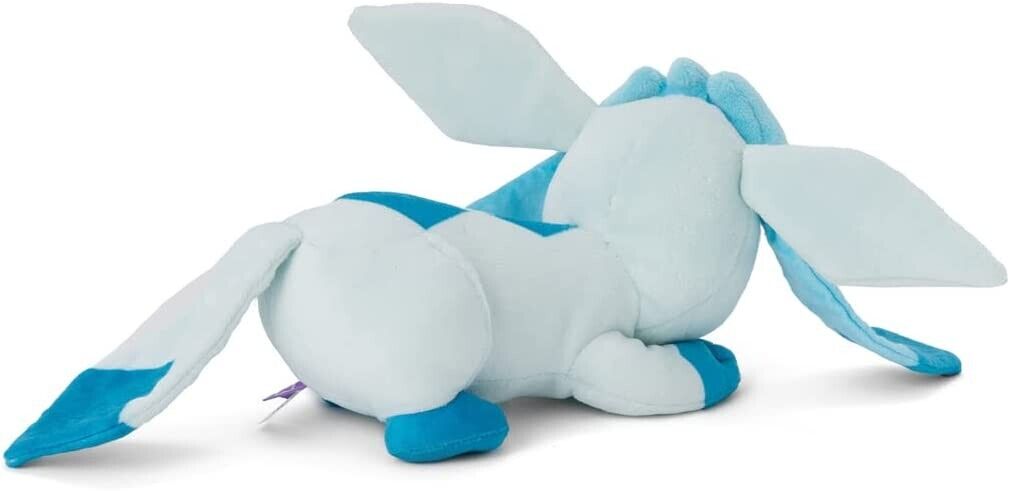 Takara Tomy Pokemon Plush Doll Sleeping Friend Glaceon JAPAN OFFICIAL