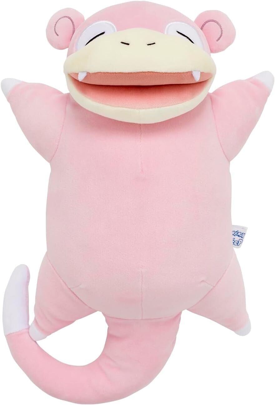 Pokemon Center Original Motchiri Sleep OYASUMI Plush Doll Slowpoke JAPAN