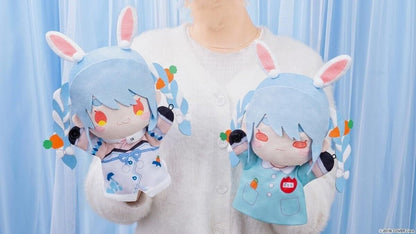 FuRyu Hololive Usada Pekora Puppet Plush Doll 2 Set JAPAN OFFICIAL