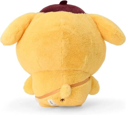 Sanrio Pom Pom Purin x Chiikawa Usagi Plush Doll JAPAN OFFICIAL