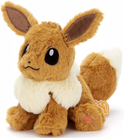 Takara Tomy Pokemon Kutakutatta Plush Doll Eevee S JAPAN OFFICIAL