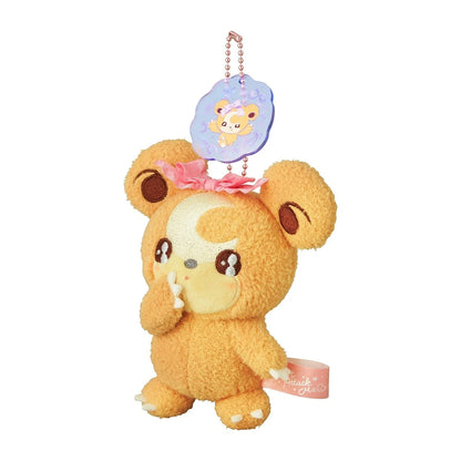 Pokemon Center Original Don't Attack Me Teddiursa Plush Keychain JAPAN OFFICIAL