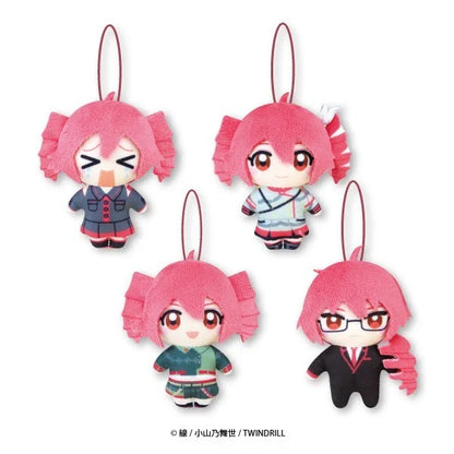 Fukuya Kapukko Friends Kasane Teto Plush Mascot Complete Set Capsule Toy JAPAN