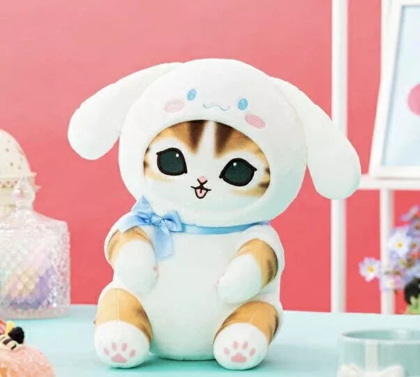 TAITO mofusand x Sanrio Characters Big Plush Doll Cinnamoroll JAPAN OFFICIAL