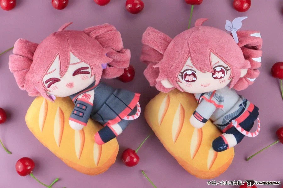Fukuya French Bread Kasane Teto 2 set Plush Doll JAPAN OFFICIAL