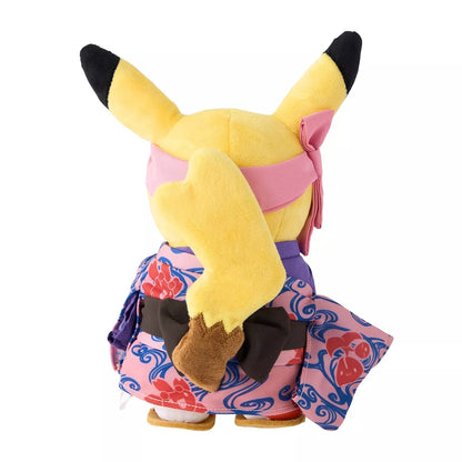 Pokemon Center Original Hanagasa Festival Pikachu Plush Doll JAPAN OFFICIAL