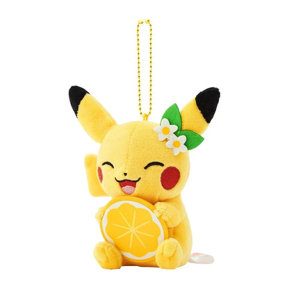 Pokemon Center Original Plush Keychain Pikachu Lemon Ver. Hiroshima JAPAN