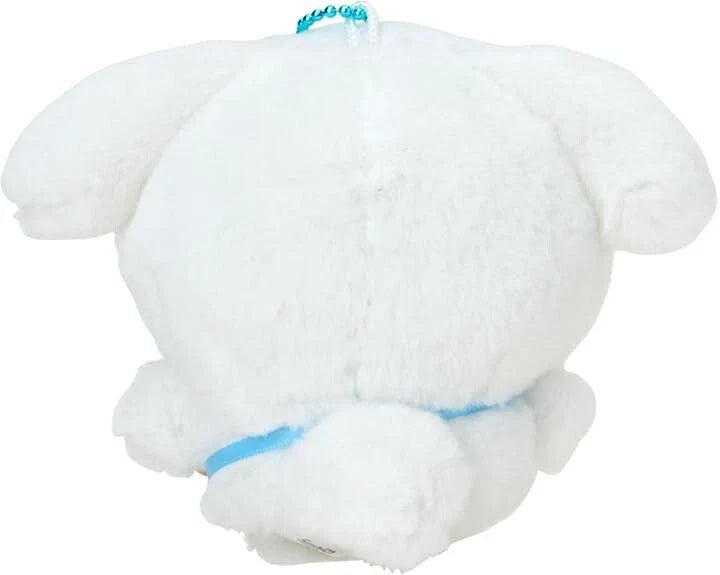 Sanrio Cinnamoroll x Chiikawa Mascot Holder Hachiware Plush JAPAN OFFICIAL