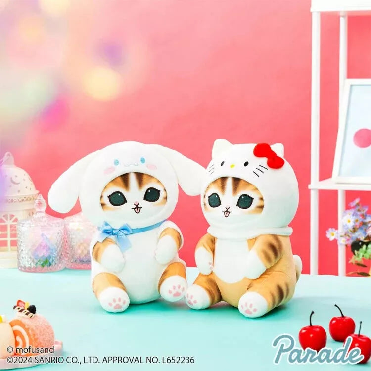 TAITO mofusand x Sanrio Characters Big Plush Doll Cinnamoroll JAPAN OFFICIAL