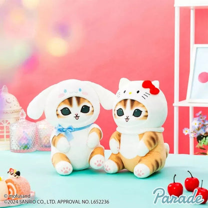 TAITO mofusand x Sanrio Characters Big Plush Doll Cinnamoroll JAPAN OFFICIAL