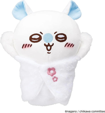 BANDAI Chiikawa Momonga I'll be as cute as I can! Talking Plush Doll JAPAN