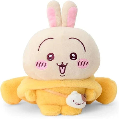 Sanrio Pom Pom Purin x Chiikawa Usagi Plush Doll JAPAN OFFICIAL