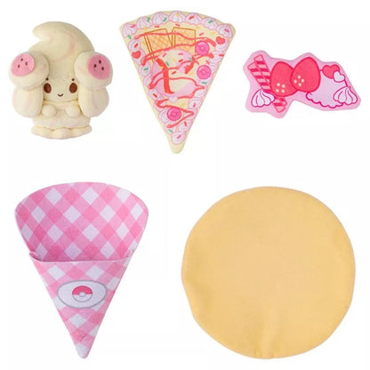 Pokemon Pokepeace KuruKuru Crepe Alcremie Plush Doll JAPAN OFFICIAL