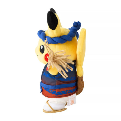 Pokemon Center Original Waraji Festival Pikachu Plush Doll JAPAN OFFICIAL