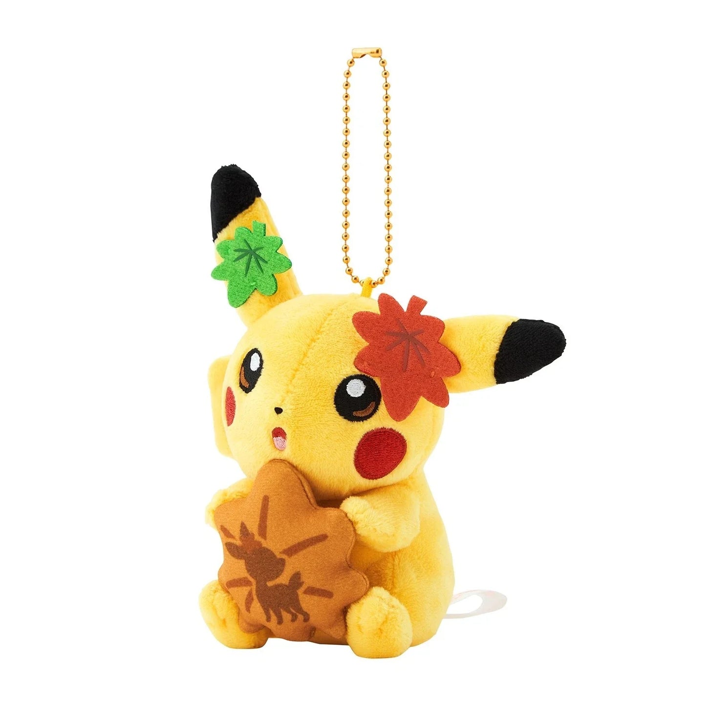 Pokemon Center Original Plush Keychain Pikachu Momiji Manjuu Ver. Hiroshima