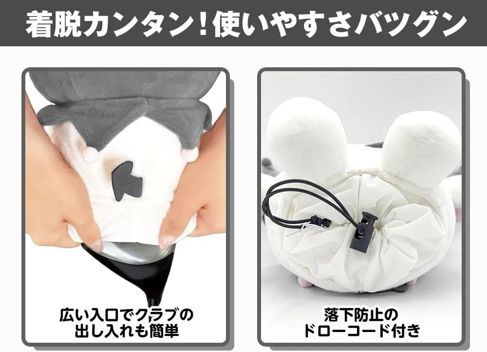 M･I･N･D Sanrio Golf Driver Head Cover Kuromi Black ver. 460cc JAPAN OFFICIAL