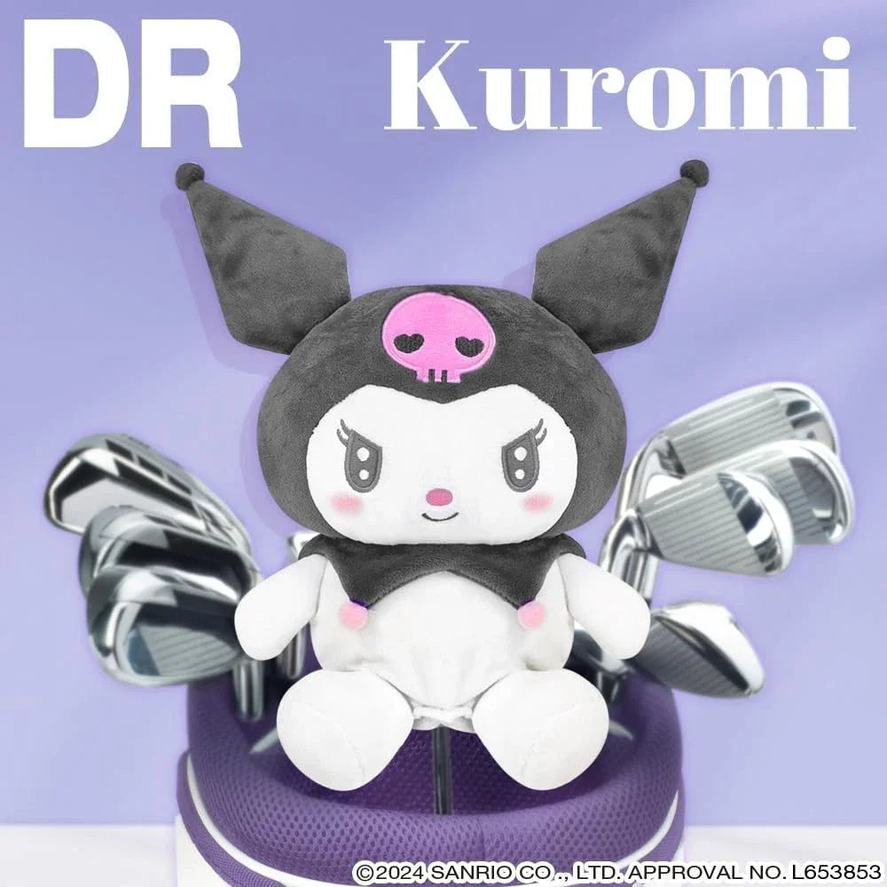 M･I･N･D Sanrio Golf Driver Head Cover Kuromi Black ver. 460cc JAPAN OFFICIAL