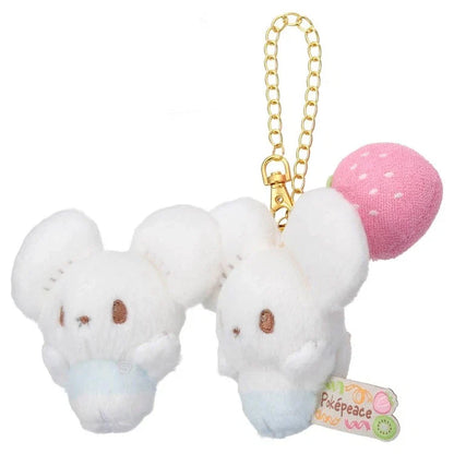 Pokemon Pokepeace Tandemaus Colorful Ver. Plush Keychain JAPAN OFFICIAL