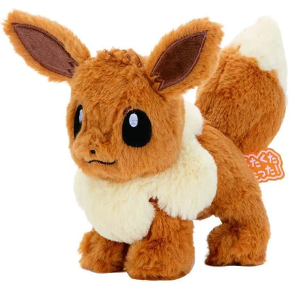 Takara Tomy Pokemon Kutakutatta Plush Doll Eevee S JAPAN OFFICIAL